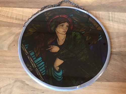 Madonna stained glass lead - madonna,