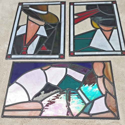 Set unique vintage art - set, 3
