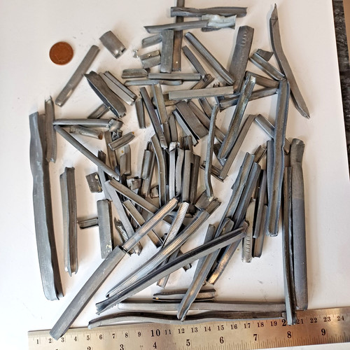 Rounded flat lead came - flat,