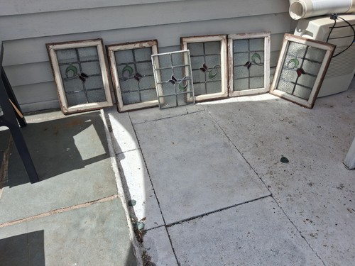 1920s art deco - deco, stained