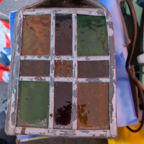 Vintage lead stained glass - lead,