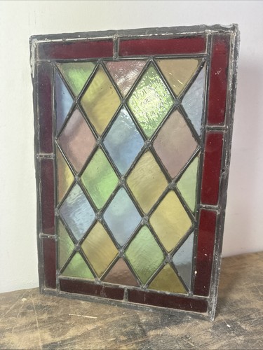 Reclaimed stained glass - stained,