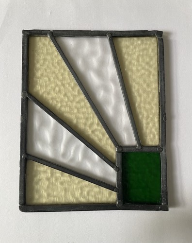 Antique art deco small - small, leaded