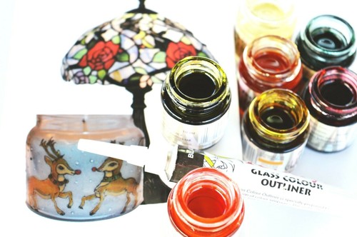 Solvent based glass - based,