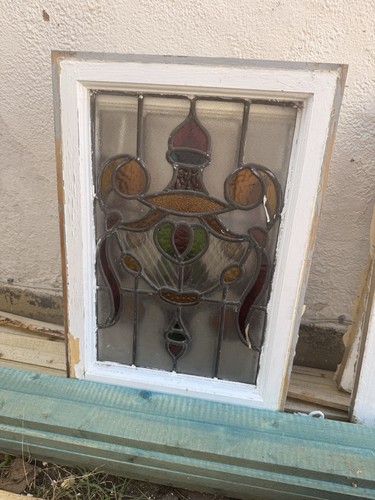 Stained glass panel - glass,
