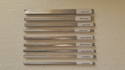 Stained glass lead came - glass,