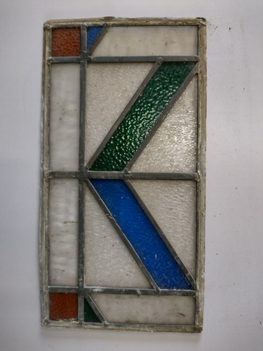 Stained glass panel c1920 - panel,