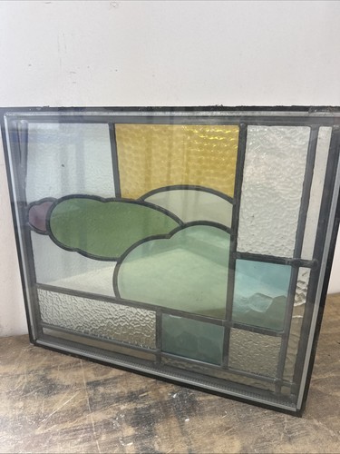 Stained glass clouds lead - stained,