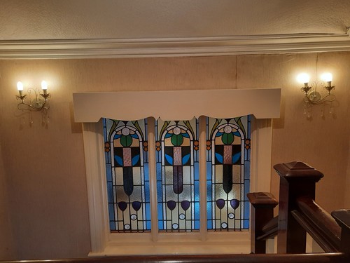 Stain glass window - glass,