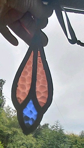 Stained glass suncatcher old - suncatcher,,