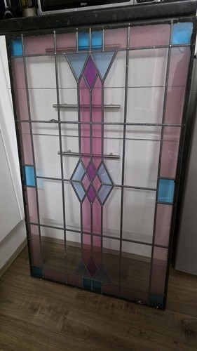 Vintage very large - vintage, stained