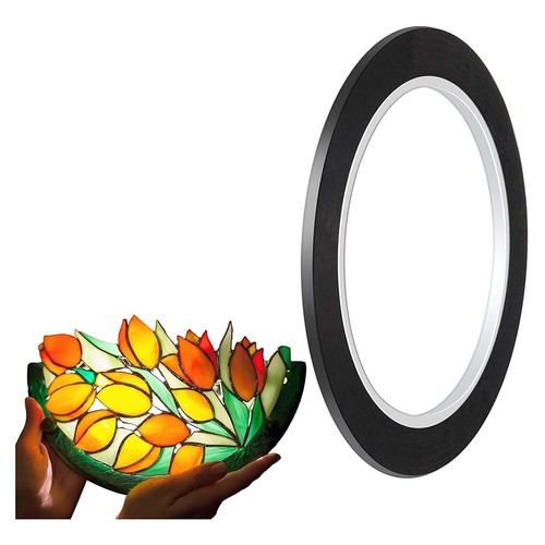 Black pet stained glass - black,