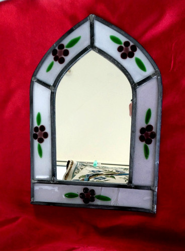 Vintage leaded stained glass - vintage,