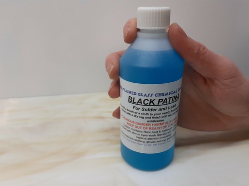 Black patina 250ml - 250ml, for