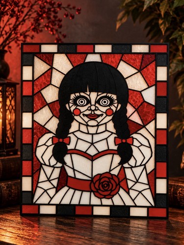 Annabelle stained glass style - annabelle,