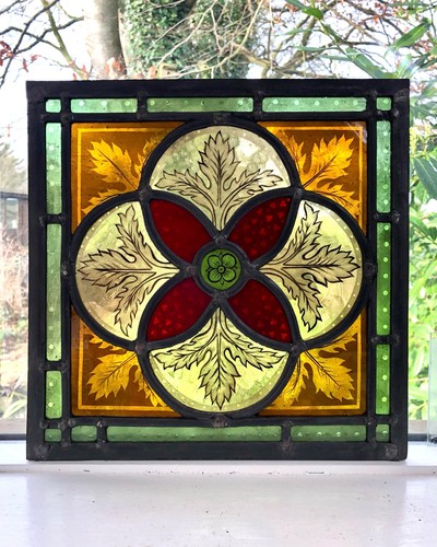 Stained glass window - glass,