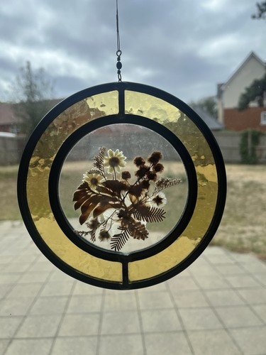 Vintage stained glass - stained,
