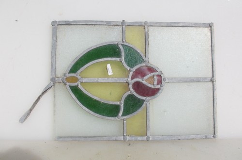 Antique stained glass - antique,