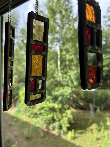 Sun catchers lead and - lead, stained