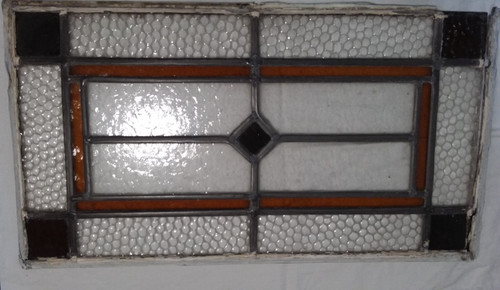 Antique stained glass - stained, window