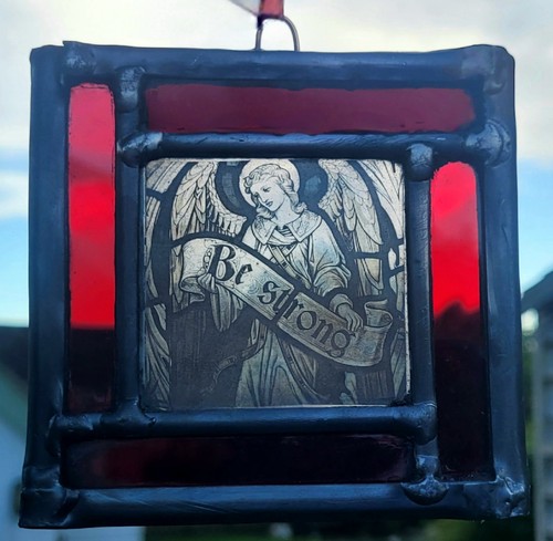 Stained glass strong - be,