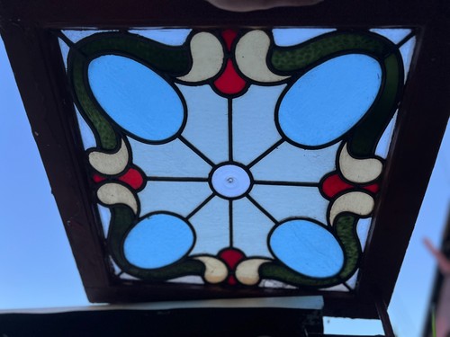 1890 antique stained - 1890's,